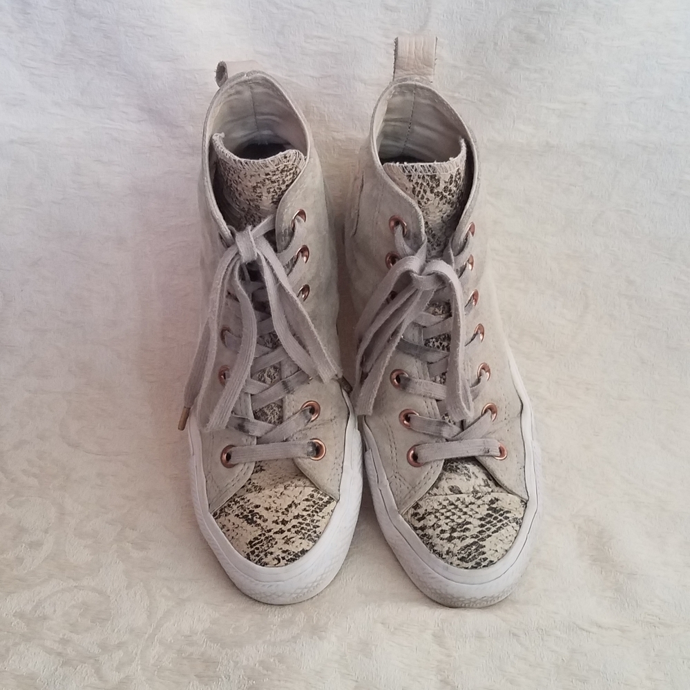 Converse RARE Hightop Snake Print - Picture 2 of 11